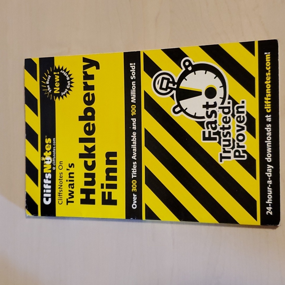 CliffsNotes on Twain's Huckleberry Finn by Robert Bruce, Ph.D.